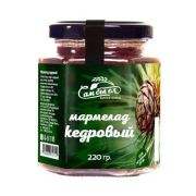 Мармелад Сибирский кедровый 220 гр (стекло)