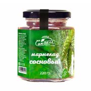 Мармелад Сибирский сосновый 220 гр (стекло)