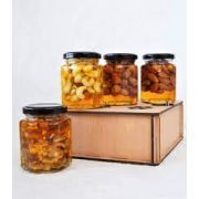 МЕД ВКУСНЫЙ шестигранник с орехами 100 гр