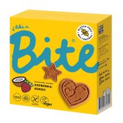 Печенье со вкусом клубника кокос Bite 115 гр