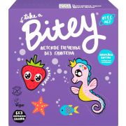 Печенье безглютеновое Клубника Bitey 125 гр
