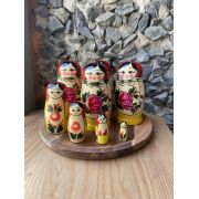Дерево матрешка большая 5 кукол