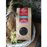 Черный чай с листом смородины 50гр