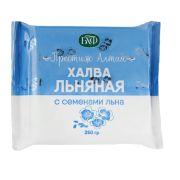 Халва льняная  с семенами темного льна 250 г