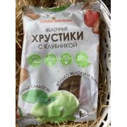 Хрустики без сахара с клубникой,50гр