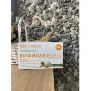 Бифилак Форте с Сибирской клетчаткой Биомороженое 7 порций по 45гр, коробка 315гр