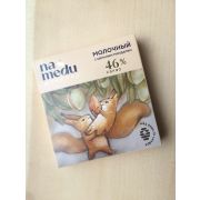 Шоколад «Шоколад на Меду» Молочный с Цельным Миндалем, Сказочный, 85г