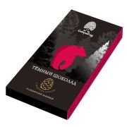 Шоколад темный с клюквой и кедровым орехом / 40 г, СКедр