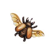 Брошь Жук носорог