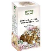 Лапша пшеничная с грибами шиитаке 220 гр